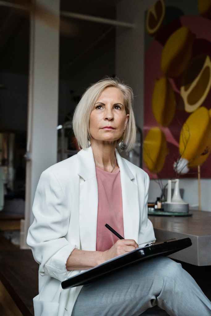 portrait of a female mental health professional